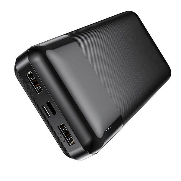 Зовнішній акумулятор HOCO J72A Easy travel power bank(20000mAh) Black 216-00120 фото