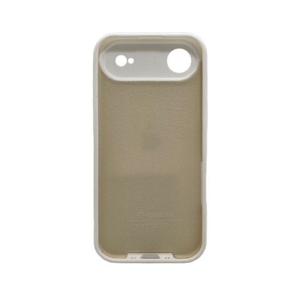 Силіконовий чохол з закритою камерою для iPhone 17 Air White 666-04360 фото
