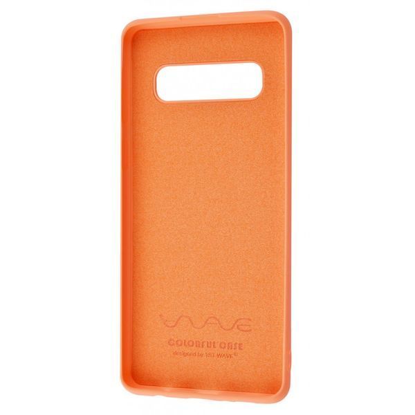 Чехол WAVE Colorful Case (TPU) для Samsung Galaxy S10 (G973F) Peach 656-06051 фото