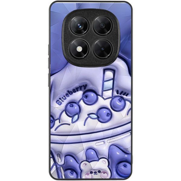 Чохол TPU+PC Prisma Fluffie для Xiaomi Redmi Note 14 Pro 4G Blueberry 777-03928 фото