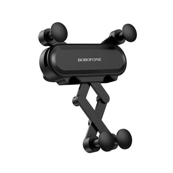 Автомобільний утримувач для телефону BOROFONE BH19 Eddie Чорний 201-00087 фото