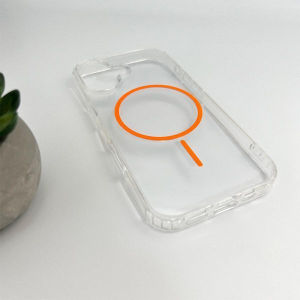 Чохол Acrylic Thin Magnetic для Apple iPhone 17 Orange 666-03711 фото