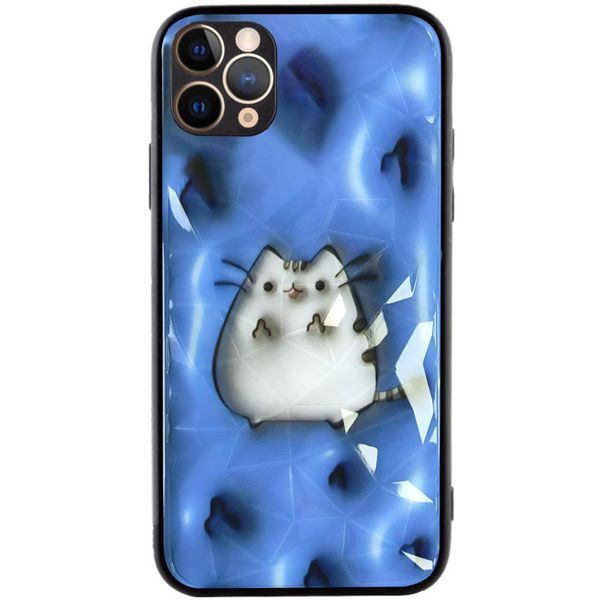 Чехол TPU+PC Prisma Fluffie для Apple iPhone 11 Pro (5.8") Pusheen 208-05541 фото