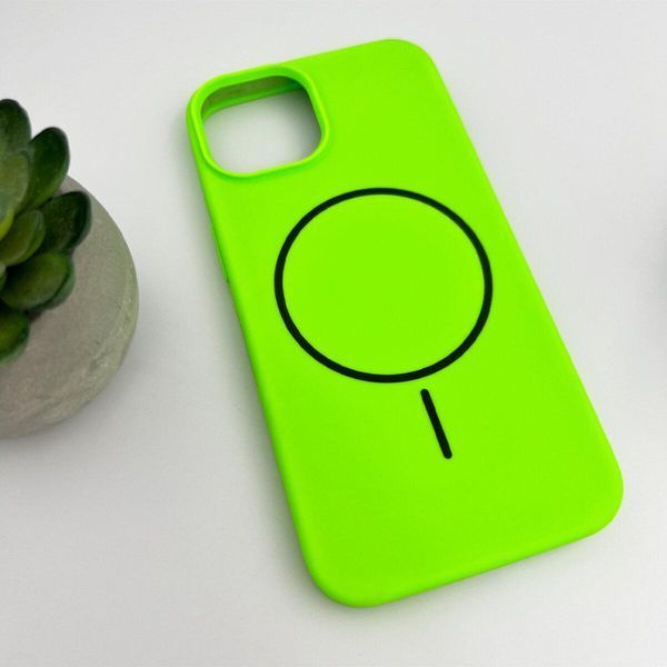 Чохол для смартфона Silicone Case Magnetic для Apple iPhone 13 Shiny Green 666-03761 фото