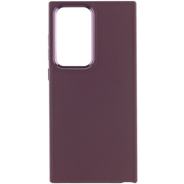 Чохол TPU Bonbon Metal Style для Samsung Galaxy S23 Ultra Plum 555-02810 фото