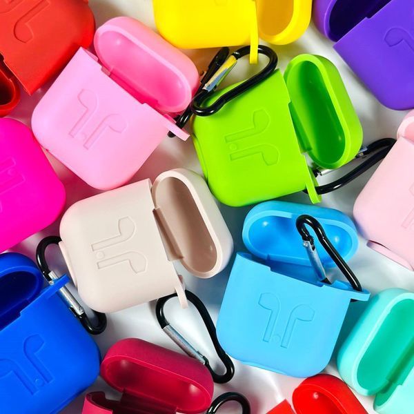 Силіконовий чохол із карабіном для навушників AirPods Pro 2 Android Green 203-00511 фото