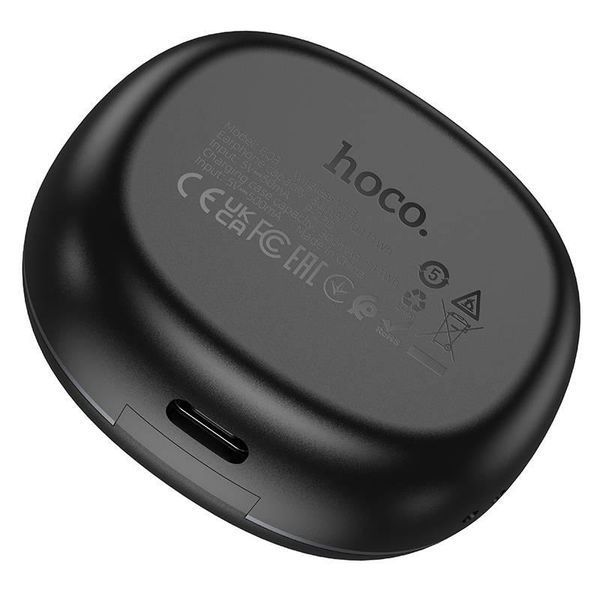 Бездротові навушники TWS HOCO EQ3 Smart Black 6931474798558 фото