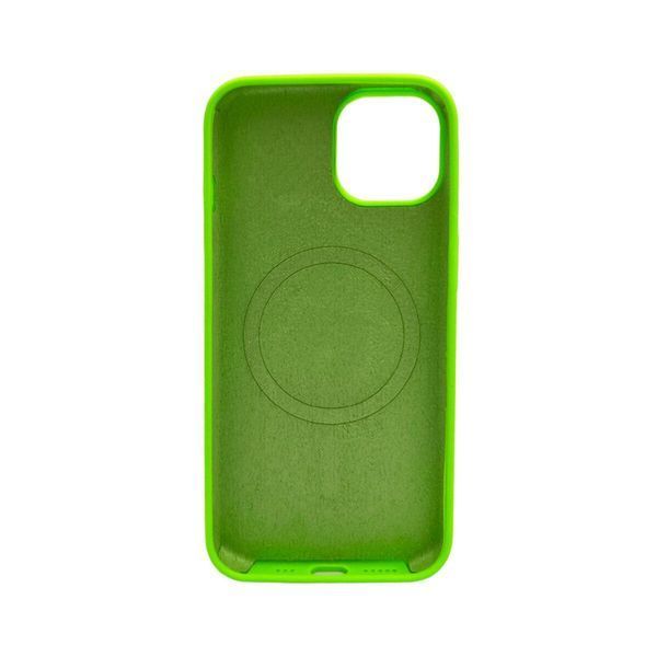 Чохол для смартфона Silicone Case Magnetic для Apple iPhone 13 Shiny Green 666-03761 фото