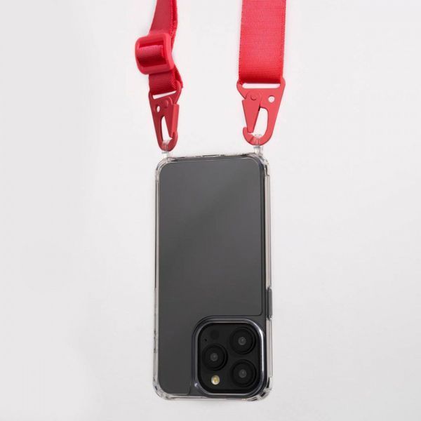 Чохол WAVE Clear Case With Strap для Iphone 14 Pink 208-05259 фото
