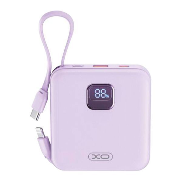 Power Bank XO PR235 22.5W з будівлею iP та TYPE-C cable 10000 mAh Білий 656-01505 фото