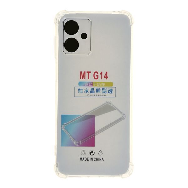 Прозрачный чехол TPU Virgin Hard для Motorola G14 555-04177 фото
