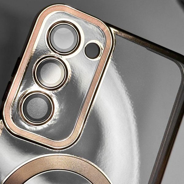 Чохол WAVE Metal Color Case with Magnetic Ring для Samsung Galaxy S23 Gold 656-07951 фото