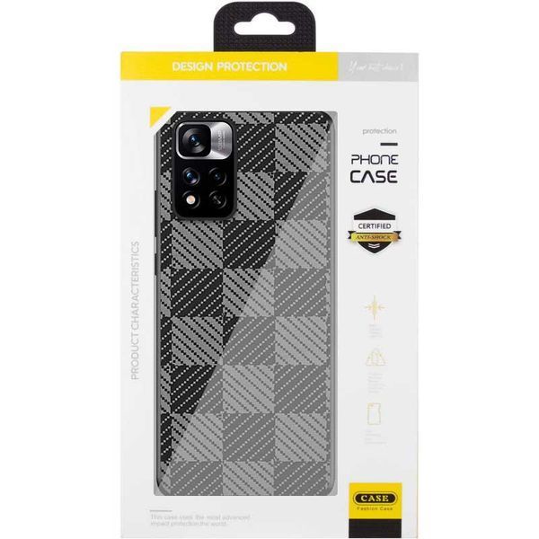 Чохол TPU+PC Grid для Xiaomi Redmi Note 11 Pro 4G/5G / 12 Pro 4G Cube 555-02660 фото