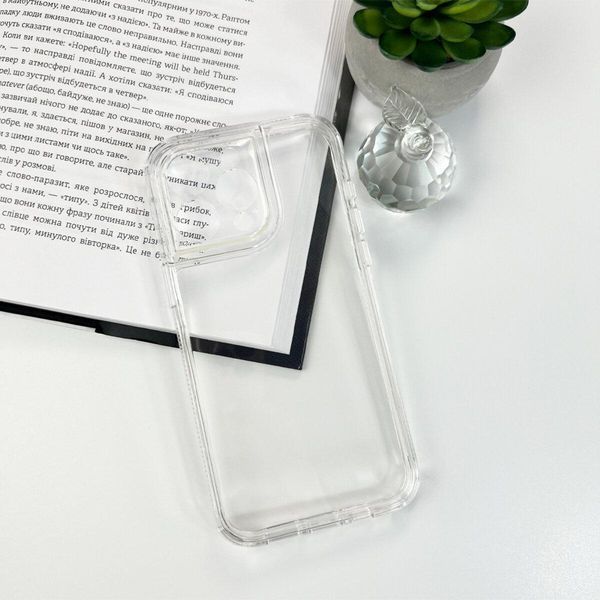 Противоударный чехол для смартфона Space III для iPhone 16 Pro Max Transparent 666-02026 фото