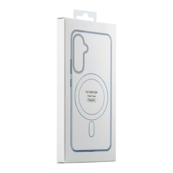 Чохол TPU Clear Case with MagSafe для Samsung Galaxy S24 5G (S921) Transparent 777-03577 фото