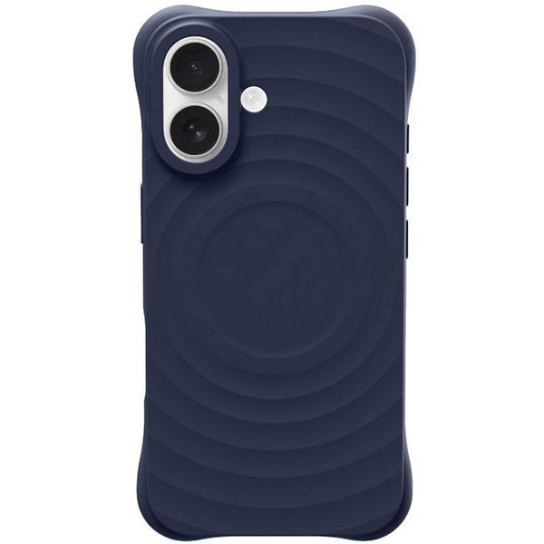 Чехол TPU Orbit with MagSafe для iPhone 16 Dark Blue 214-03241 фото