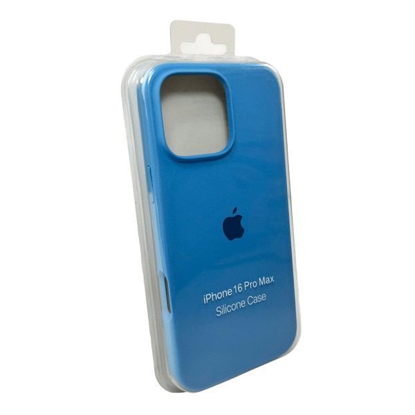 Силиконовый чехол для iPhone 16 Pro Max Cornflower 666-01269 фото