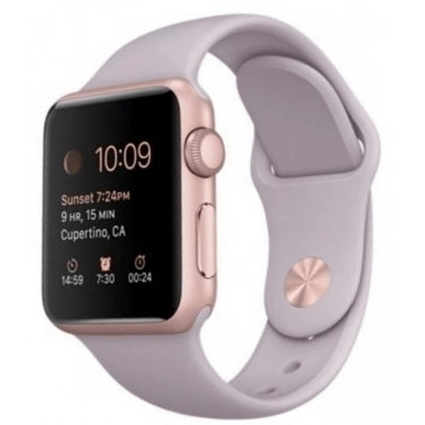Силіконовий ремінець для Apple Watch 42/44/45/49 мм Lavender 212-00691 фото