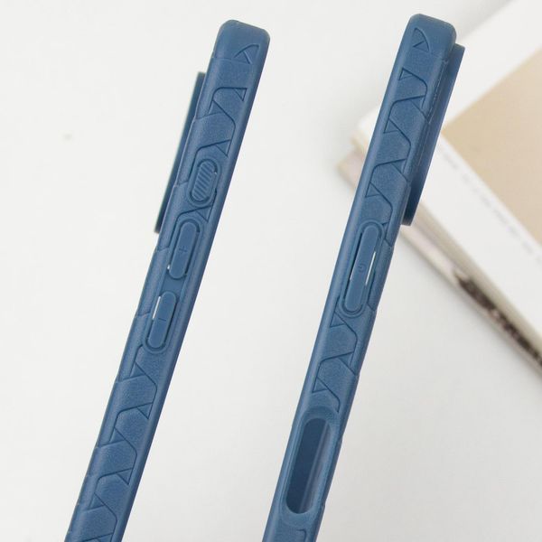 Чехол TPU Weaving для iPhone 16 (6.1") Blue 555-00326 фото