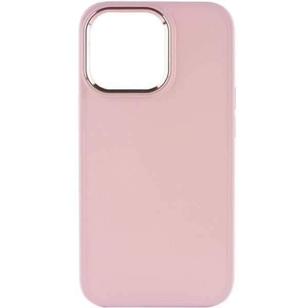Чохол TPU Bonbon Metal Style для Apple iPhone 14 Pro (6.1") Light pink 208-06069 фото