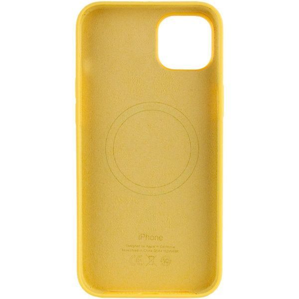 Чехол Silicone Full Case with MagSafe для iPhone 14 Pro Max Sunglow 656-01221 фото