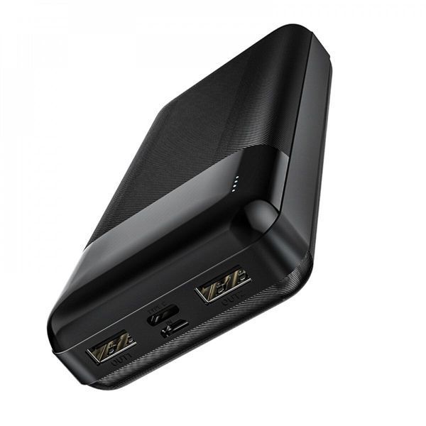 Зовнішній акумулятор HOCO J72A Easy travel power bank(20000mAh) Black 216-00120 фото