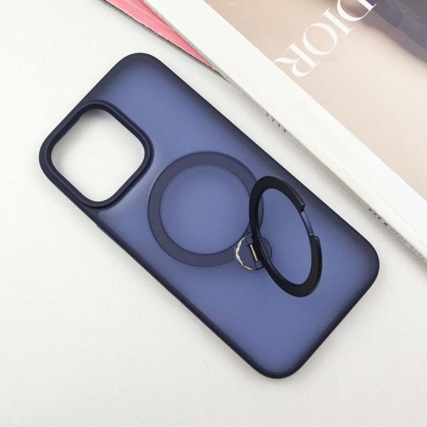 Чохол Ummi Colorful with MagSafe HQ Ring для Apple iPhone 15 Pro (6.1") Dark Blue 777-08796 фото