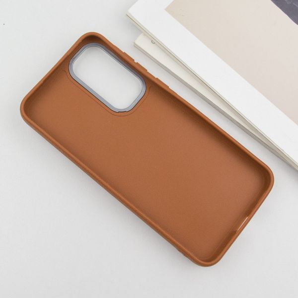 Чехол TPU Leather Toys для Samsung Galaxy A36 5G Labubu / Brown 555-00918 фото