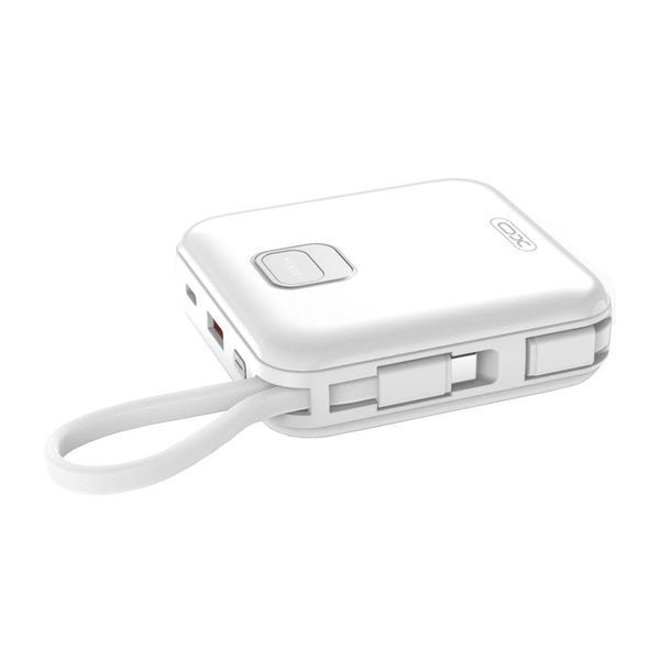 Power Bank XO PR235 22.5W з будівлею iP та TYPE-C cable 10000 mAh Білий 656-01505 фото