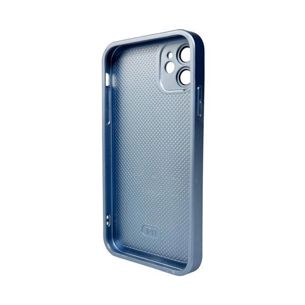 Чохол для смартфона AG Glass Matt Frame Color для iPhone 11 Sierra Blue 666-00530 фото