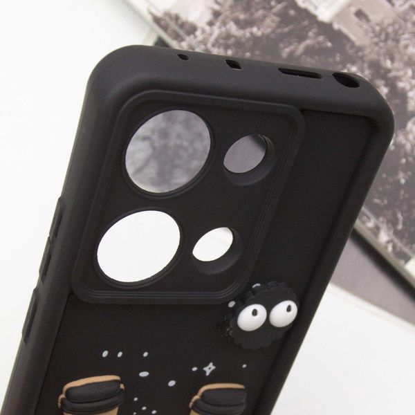 Чохол TPU Toys Case для Xiaomi Redmi Note 13 4G Black/Always Happy 777-03876 фото