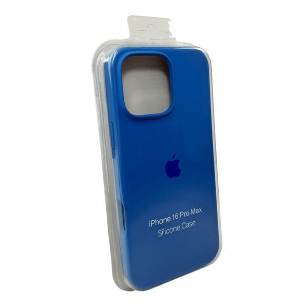 Силиконовый чехол для iPhone 16 Pro Royal Blue 666-01219 фото