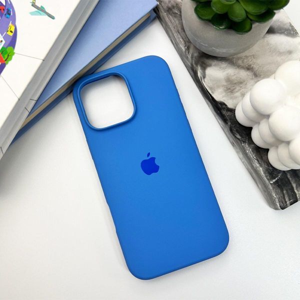 Силиконовый чехол для iPhone 16 Pro Royal Blue 666-01219 фото