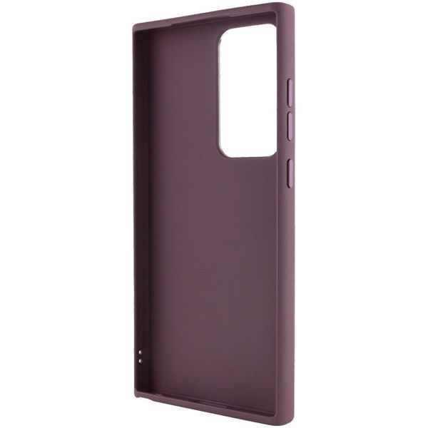 Чохол TPU Bonbon Metal Style для Samsung Galaxy S23 Ultra Plum 555-02810 фото