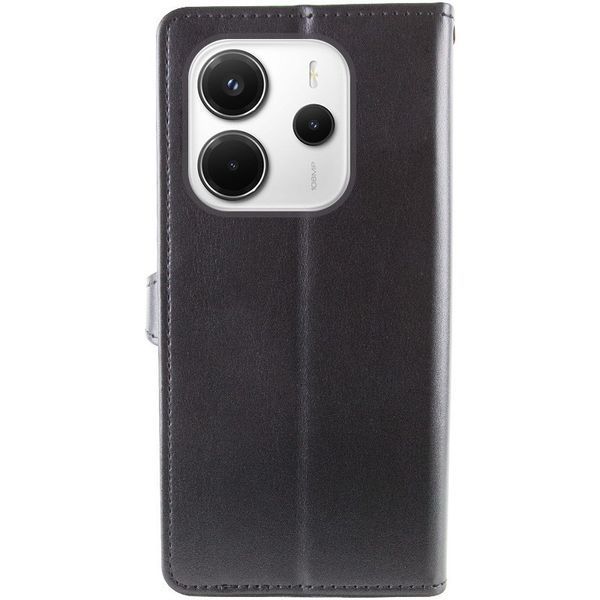 Шкіряний чохол-книжка GETMAN Gallant (PU) для Xiaomi Redmi Note 14 4G (Europe version) Black 777-06192 фото