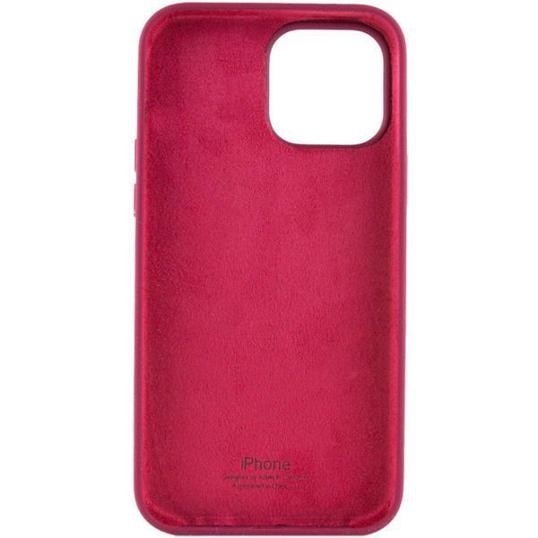 Силиконовый чехол для iPhone 14 Pro Max Maroon 666-00907 фото