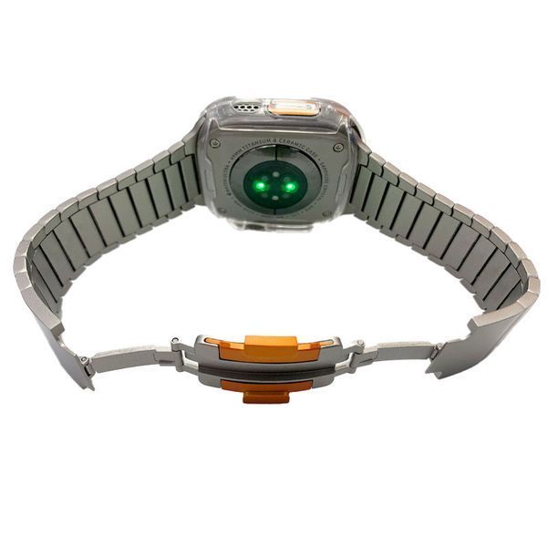 Ремінець Steel для Apple Watch 38/40/41/42mm(ser.10) (140-190mm) Steel 212-01572 фото