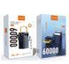 Зовнішній акумулятор WUW Y106 （PD22.5W quick charge) 60000mAh Black 656-03775 фото 2