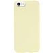 Силиконовый чехол Silk Full Protective для iPhone SE (2020) / 7 / 8 (4.7") Mellow Yellow 777-10723 фото