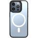 TPU+PC чохол Blueo Skin Friendly Frosted with MagSafe для Apple iPhone 15 Pro Max (6.7") Black 777-07920 фото 1