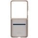 Кожаный чехол Leather Case для Samsung Galaxy Z Flip7 Light Gray 777-07982 фото 4