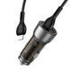 Автомобільний зарядний пристрій HOCO NZ8 Sprinter 43W dual port PD25W+QC3.0 car charger set(C to iP) Brown 656-00324 фото 2
