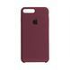 Силиконовый чехол для iPhone 8 Plus/7 Plus Maroon Marsala 208-00081 фото