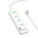Мережевий подовжувач HOCO AC13A Talento 5-position socket(1C3A) White 656-03192 фото 2
