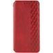 Шкіряний чохол-книжка GETMAN Cubic (PU) для Xiaomi Redmi 15 (EU) Червоний