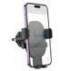 Автотримач для телефона HOCO H18 Mighty one-button car holder (air outlet) Black 6942007601573 фото 6
