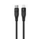 Кабель Proove Soft Silicone Type-C to Lightning 27W (1m) black 656-02590 фото 1
