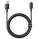 Дата кабель Baseus Silky Series OS Fast Charging USB to Lightning 2.4A (2m) (P1037770) Cluster Black ILSO-00000076495-1 фото 3