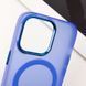 Чехол TPU+PC Lily with MagSafe для Apple iPhone 13 Pro (6.1") Blue 214-03620 фото 5