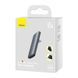 Сетевое зарядное устройство з кабелем Baseus GaN5 Pro Ultra-Slim Fast Charger C+U 65W Gray((With Mini White Cable C to C CCGP150113 фото 2